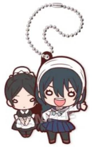 Riko Amanai & Misato Kuroi Nitotan Rubber Mascot Keychain - Jujutsu Kaisen: Hidden Inventory / Premature Death - Takara Tomy Arts - Approx. 60 mm (Pre-owned)