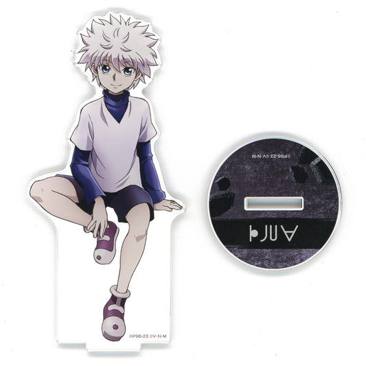 Killua Zoldyck Acrylic Stand - HUNTER×HUNTER WEB Kuji 4 “The FATE” D Prize (Approx. 150 mm) - Pre-owned