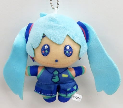 Hatsune Miku Dreamy Pattern Plush Keychain - VOCALOID Ball-Chain Mini Plush Approx. 120 x 135 x 55 mm (Pre-owned)