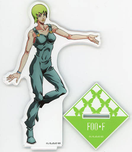 Foo Fighters BIG Acrylic Stand - JoJo's Bizarre Adventure: Stone Ocean Completion Fair in Animate (Medicos Entertainment) Approx. 170 mm (Pre-owned)