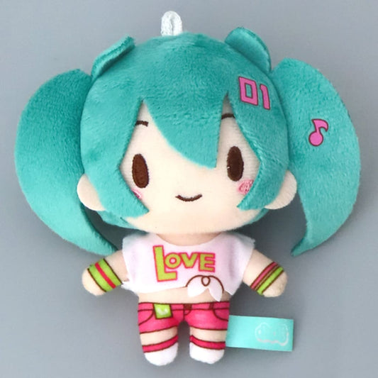 Hatsune Miku Live Support FuwaPuchi Mascot - Live Ver. EX Sega Prize Keychain Mascot Approx. 10 cm (Pre-owned)