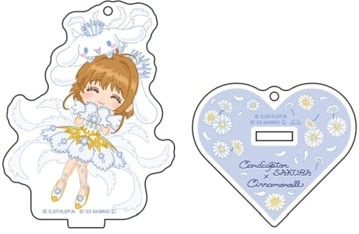 Sakura Kinomoto & Cinnamoroll Acrylic Stand Keychain Flower ver. - Cardcaptor Sakura × Sanrio Characters (Up Fields) Pre-owned