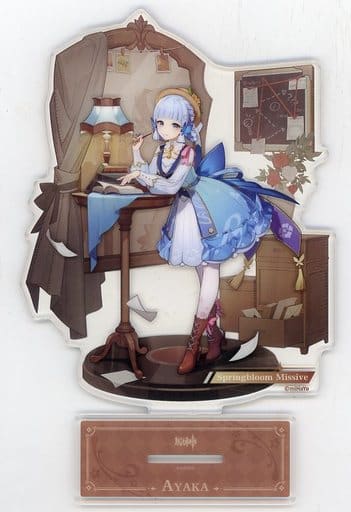 Genshin Impact Kamisato Ayaka Teyvat Style Acrylic Stand