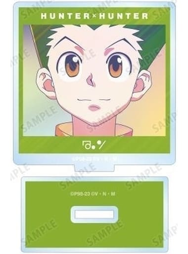 Gon Freecss Acrylic Stand - HUNTER×HUNTER Ani-Art Animate Fair 2023 Trading Ani-Art Clear Label Vol.3 - Height Approx. 64 mm