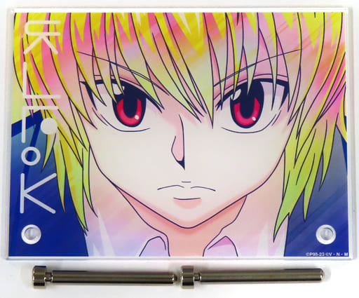 Kurapika A6 Acrylic Panel Ani-Art Clear Label Vol.3 - HUNTER×HUNTER - ARMA BIANCA (Approx. 14 cm)