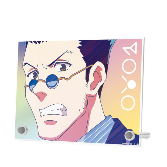 Leorio Paradinight A6 Acrylic Panel Ani-Art Clear Label Vol.3 - ARMA BIANCA (Animate Fair in 2023) - Approx. 14 cm - HUNTER×HUNTER