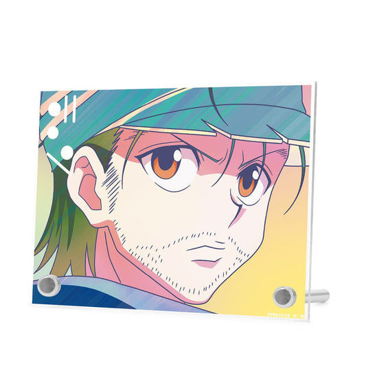 Ging Freecss Ani-Art Clear Label A6 Acrylic Panel - HUNTER×HUNTER Animate Fair 2023 (ARMA BIANCA, Approx. 14 cm)