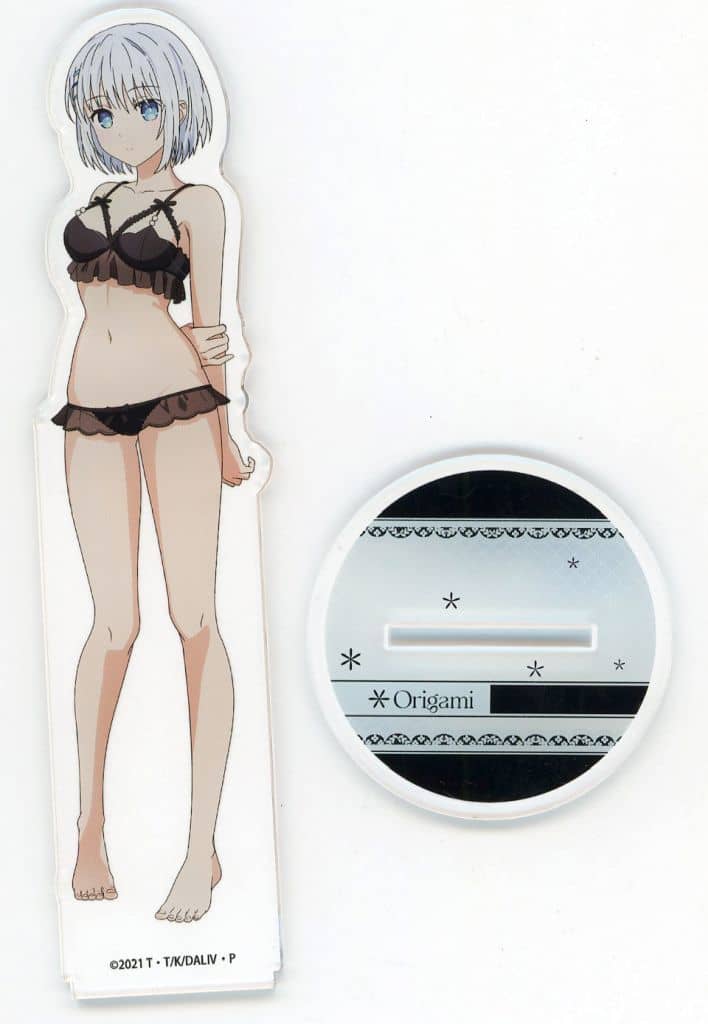 Origami Tobiichi 10th Anniversary Lingerie Ver. Acrylic Stand