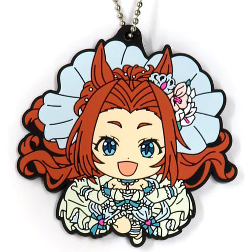 Kawakami Princess Rubber Mascot Keychain - Ichiban Kuji Uma Musume Pretty Derby 6th Series H Prize (Approx. 50mm)