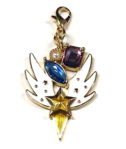 Sailor Starmaker Zipper Charm Keychain - Sailor Moon Cosmos Movie - Toei Animation - Pre-owned (35 x Approx. 35 x 70 x 4.8 mm)