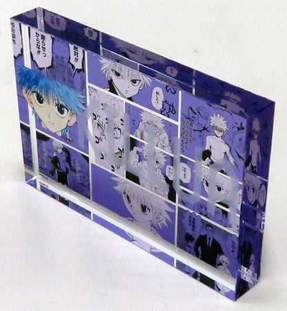 Killua Zoldyck Acrylic Block “HEROES” (2023) - HUNTER×HUNTER - Thick 20mm Acrylic, Approx. 150 x 100 x 20 mm