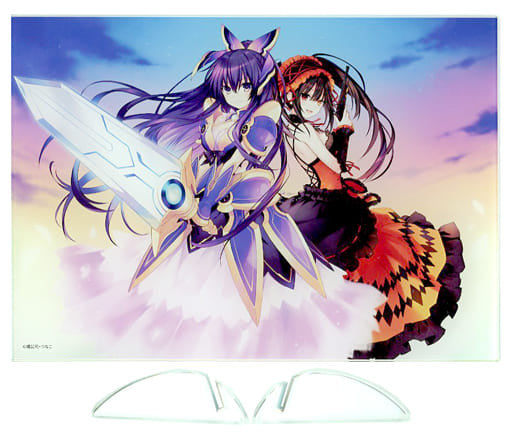 Yatogami Tohka & Kurumi Tokisaki A5 Acrylic Panel - Date A Live / Fantasia Bunko