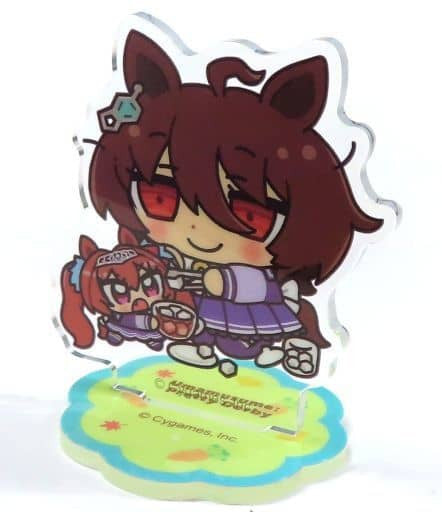 Agnes Tachyon & Daiwa Scarlet Trading Acrylic Stand Set - Uma Musume Pretty Derby POP UP STORE (Sol International) - Used