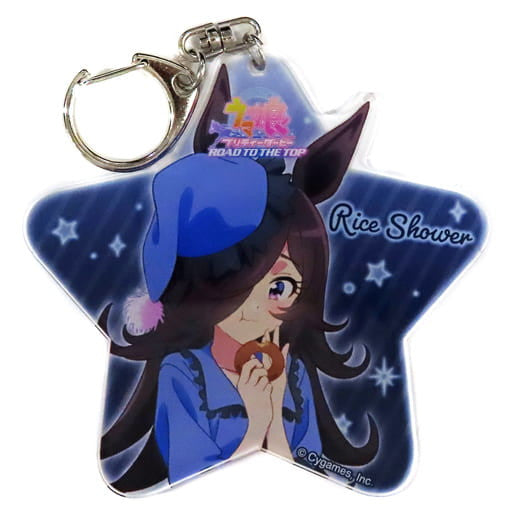 Rice Shower Acrylic Keychain - Umamusume Pretty Derby: ROAD TO THE TOP - Penguin Parade - Approx. 90mm