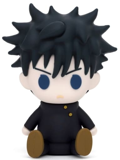 Megumi Fushiguro Rubber Mascot Keychain - Jujutsu Kaisen (Movic) - Height Approx. 4.5 cm - Pre-owned