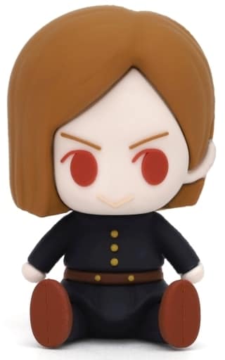 Nobara Kugisaki PVC Rubber Mascot Keychain - Jujutsu Kaisen (Movic, Height Approx. 4.5 cm) - Pre-owned