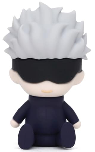 Satoru Gojo Rubber Mascot Keychain - Jujutsu Kaisen - Movic - Height Approx. 4.5 cm (Pre-owned)