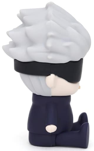 Satoru Gojo Rubber Mascot Keychain - Jujutsu Kaisen - Movic - Height Approx. 4.5 cm (Pre-owned)