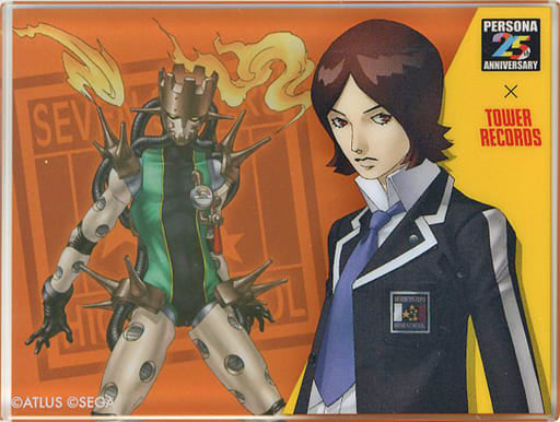 Persona 2: Innocent Sin Protagonist Acrylic Block