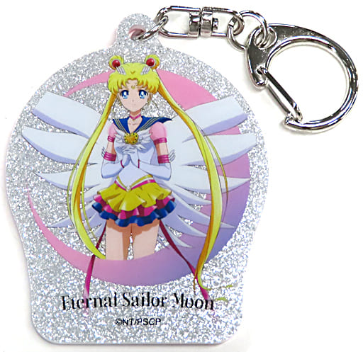 Eternal Sailor Moon Acrylic Keychain - Sailor Moon Cosmos × 3COINS - Approx. 60 x 50 mm (Pre-owned)