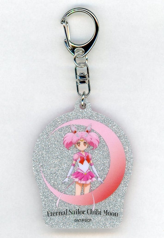 Eternal Sailor Chibi Moon Acrylic Keychain - Sailor Moon Cosmos × 3COINS - Approx. 60 x 50 mm (Pre-owned)