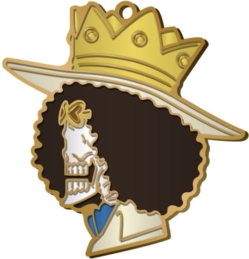 Brook Silhouette Charm Vol.4 Keychain - One Piece (Zinc Alloy, Approx. 54 x 57 mm) Pre-owned