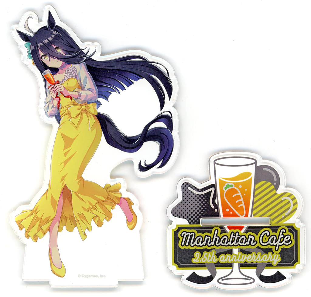 Manhattan Cafe Official Acrylic Stand 2.5th Anniversary Ver. - Umamusume Pretty Derby (Cygames) Approx. 81×136mm - Used