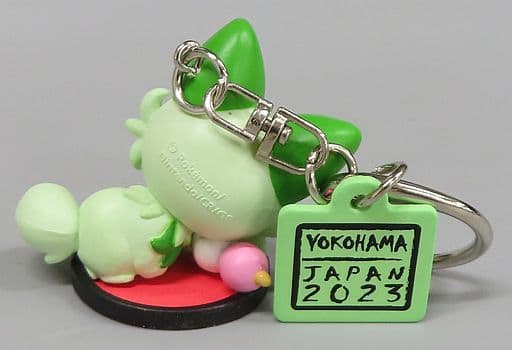 Sprigatito Figure Keychain - Pokémon World Championships 2023 Official Goods (Approx. 40mm, Used)