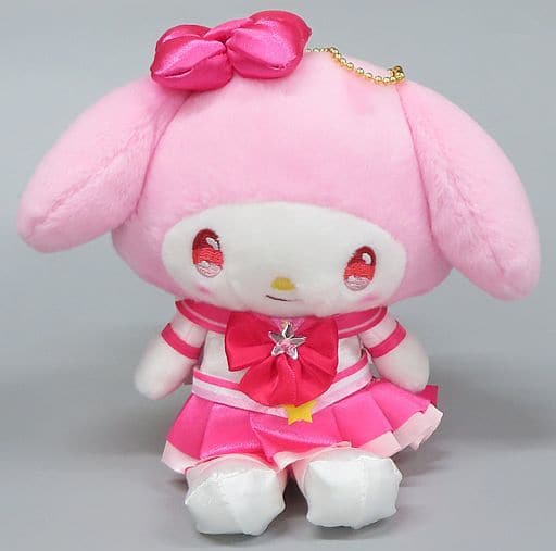My Melody (Eternal Sailor Chibi Moon) Mascot Holder - Sailor Moon Cosmos × Sanrio Collaboration - Approx. 16 cm - Pre-owned