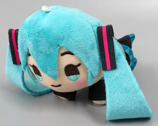 Hatsune Miku & you Mascot "16th Anniversary" (EX) Keychain Plush - Approx. 10 cm (SEGA, Pre-owned Prize)