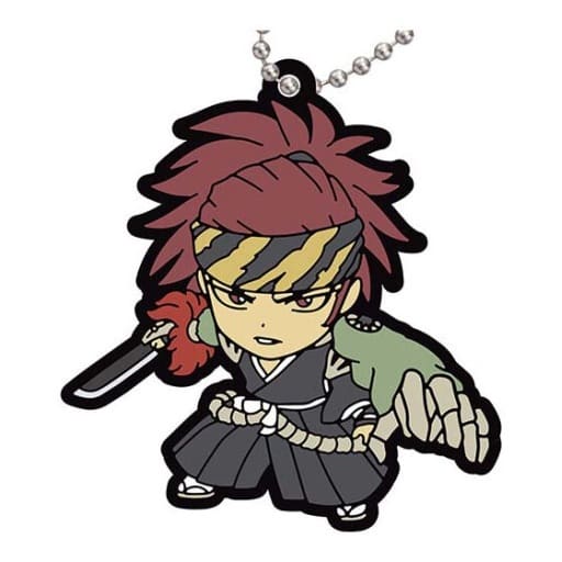Renji Abarai Capsule Rubber Mascot Keychain - BLEACH: Thousand-Year Blood War, Bandai Series 2