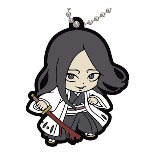 Yachiru Unohana BLEACH: Thousand-Year Blood War Capsule Rubber Mascot 2 Keychain by Bandai, Pre-Owned