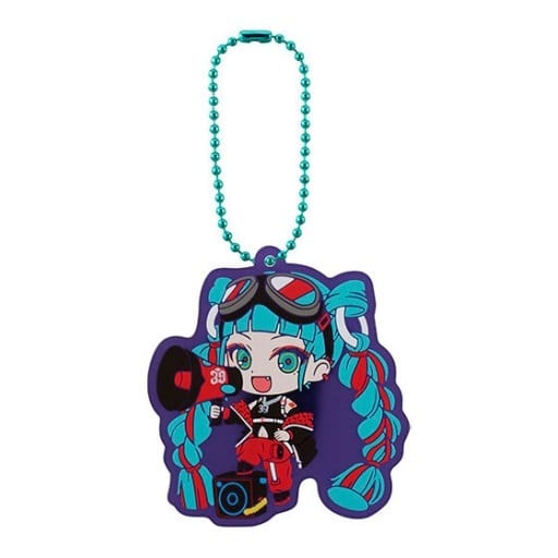 Hatsune Miku Magical Mirai 2023 Ver. Rubber Mascot Keychain - Gashapon Lottery B Prize (Bandai, Pre-owned)