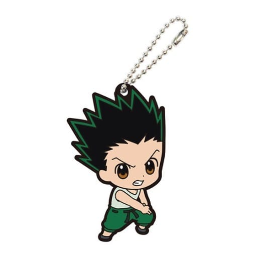 Gon Hunter x Hunter Capsule Rubber Mascot Vol. 02 Keychain by Bandai, Pre-Owned