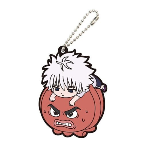 Killua and Ikalgo HUNTER x HUNTER Capsule Rubber Mascot Vol. 02 Keychain by Bandai