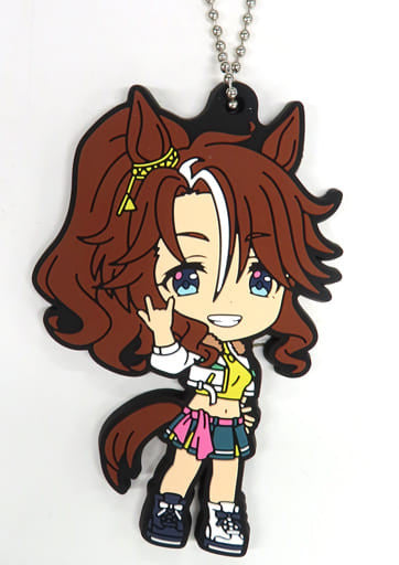 Mejiro Palmer Rubber Mascot Keychain - Ichiban Kuji Umamusume Pretty Derby 7th Series G Prize (Approximately 6cm, Bandai Spirits)