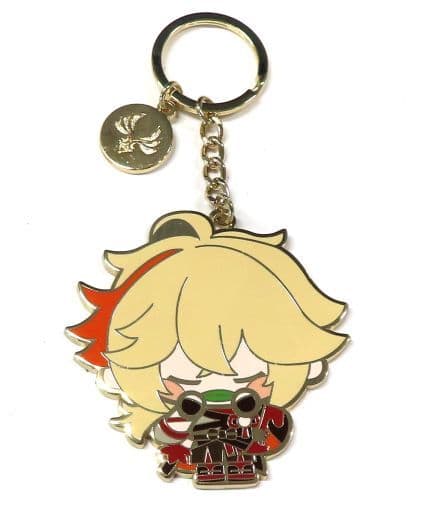Genshin Impact Kaedehara Kazuha Character Metal Key Ring Approx. 6.8 x 6.6 cm