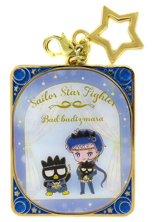 Sailor Star Fighter × Bad Badtz-Maru Secret Charm - Sailor Moon Cosmos × Sanrio Characters (Sanrio, Approx. 4.5 x 0.4 x 5.5 cm) - Pre-owned Keychain