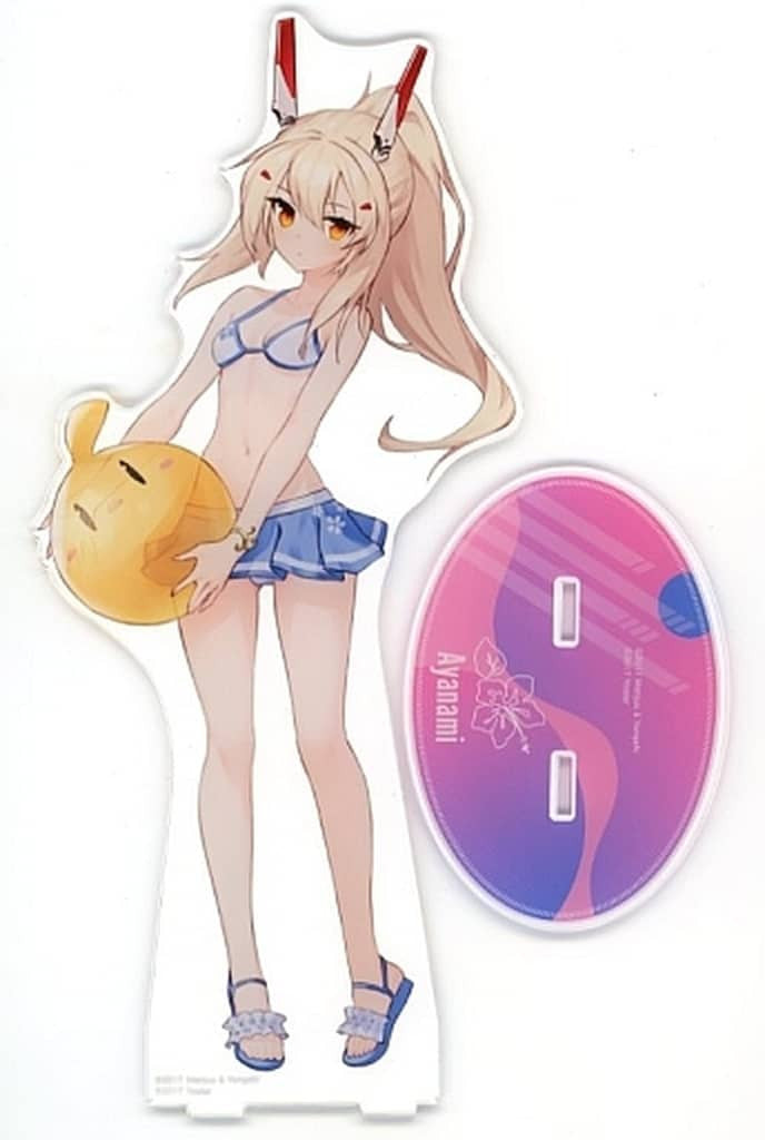 Azur Lane Ayanami Extra Large Acrylic Stand Swimsuit Ver. Prize