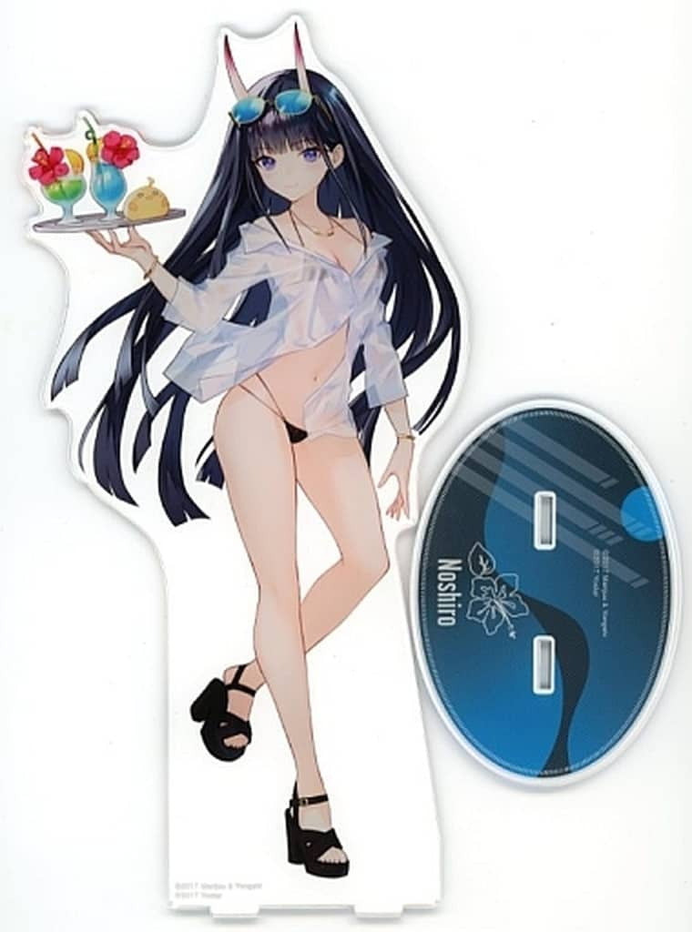 Noshiro Large Acrylic Stand - Azur Lane Swimsuit Ver. Prize