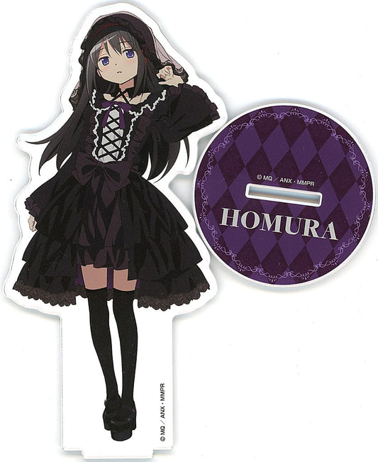 Homura Akemi BIG Acrylic Stand Gothic Dress ver. - Puella Magi Madoka Magica the Movie: Rebellion × Don Quijote - MEDICOS ENTERTAINMENT - Approx. 164 mm