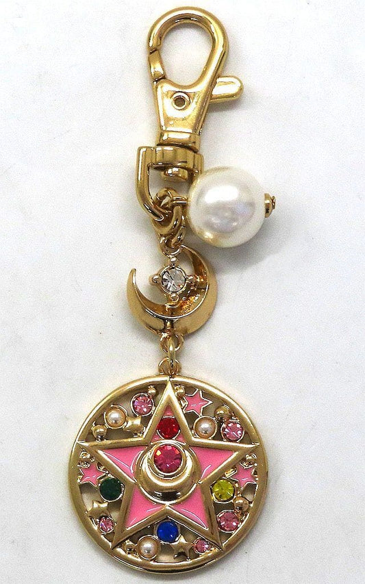 Crystal Star Compact Bag Charm - Sailor Moon - Toei Animation - Approx. 10 x 3.5 cm - Pre-owned