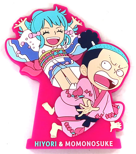 Hiyori & Momonosuke Rubber Stand Collection I Prize from One Piece - Emotional Stories 2 by BANDAI SPIRITS