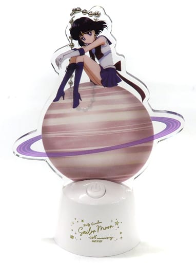 Hotaru Tomoe / Sailor Saturn 30th Anniversary Flash Acrylic Keychain - Sailor Moon Store Limited (Toei Animation) Approx. 59 mm