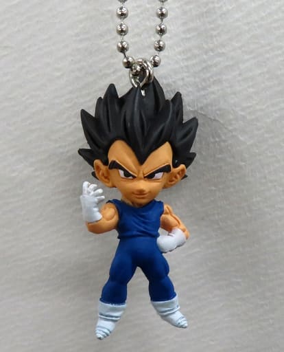 Vegeta Capsule Toy Keychain - Dragon Ball Super UDM Burst 50 (Approx. 5 cm) Bandai