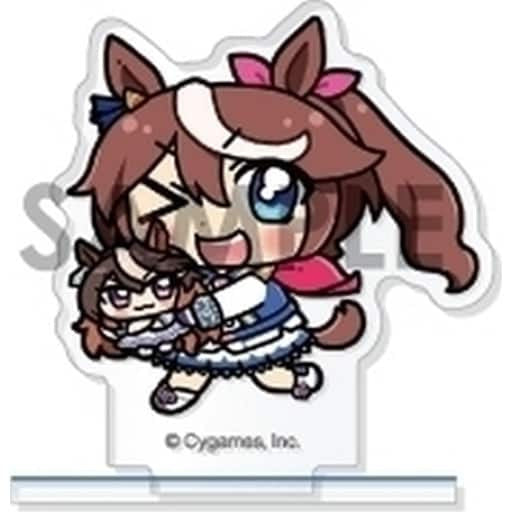 Tokai Teio & Symboli Rudolf Trading Acrylic Stand Set - Umamusume Pretty Derby T