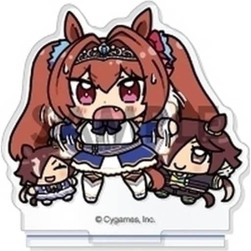 Daiwa Scarlet & Vodka Trading Acrylic Stand Set - Umamusume Pretty Derby Trading Acrylic Stand ~With Plush~ Vol.1 (Acrylic, Sol International)