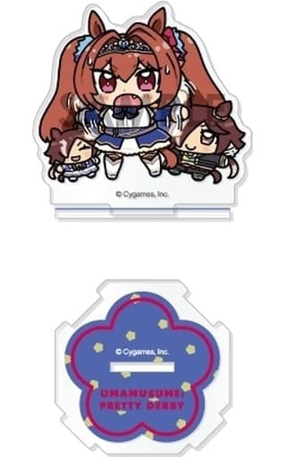 Daiwa Scarlet & Vodka Trading Acrylic Stand Set - Umamusume Pretty Derby Trading Acrylic Stand ~With Plush~ Vol.1 (Acrylic, Sol International)