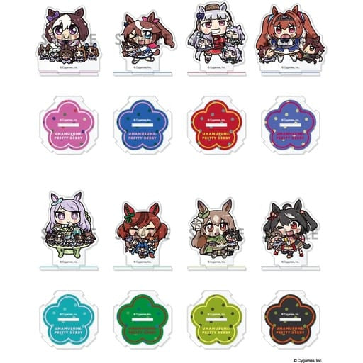 Umamusume Pretty Derby Trading Acrylic Stand Vol.1 - Full 8-Piece Set (Sol International) Acrylic Stands - Used