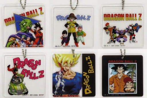 Dragon Ball Ichiban Kuji VS Omnibus BRAVE H Prize Clear Keychain Full 6-Piece Set - BANDAI SPIRITS - Length Approx. 65 mm (Pre-owned)